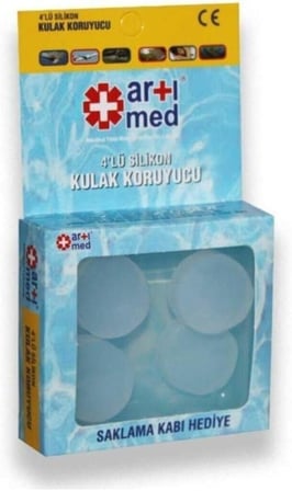 Artimed Silikon Kulak Tıkacı 4'Lü