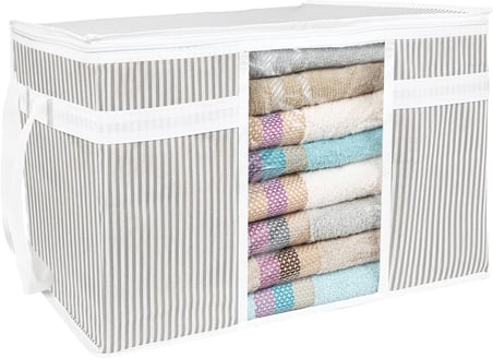 3 Adet Pencereli Kazak Hurç Organizer Düzenleyici (45 x 40 x 30)