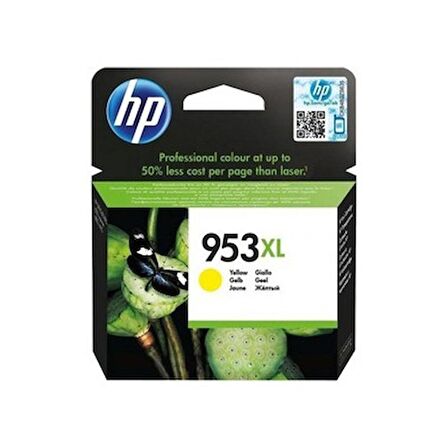 Hp 953Xl Yüksek Kapasite Sarı Kartuş F6U18Ae Kampanyalı