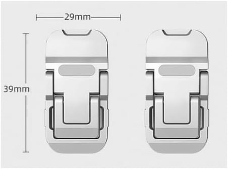 Laptop Standı, 2 Adet, 2 Kademeli Yükseklik Ayarlı, 35mm ve 60mm Yükseltme Seçeneği,