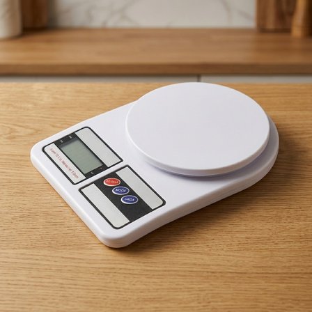 Hassas Dijital Mutfak Tartısı | 10 Kg'a Kadar |  1 gr Hassasiyet | LCD Ekranlı Fitness Yiyecek Hazırlama Sporcu Mutfak Terazisi