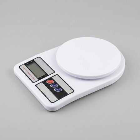 Hassas Dijital Mutfak Tartısı | 10 Kg'a Kadar |  1 gr Hassasiyet | LCD Ekranlı Fitness Yiyecek Hazırlama Sporcu Mutfak Terazisi