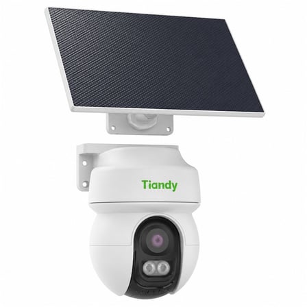 TIANDY TC-H333K SPEC:9DA-4 3MP 4MM LENS 30 METRE DUAL LIGHT İNSAN VE ARAÇ ALGILAMA KİŞİ TAKİP PAN&TILT 4G SOLAR KAMERA