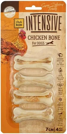 Deli Bon Intensive Chicken Tavuklu Köpek Çiğneme Kemiği 4 x 7cm