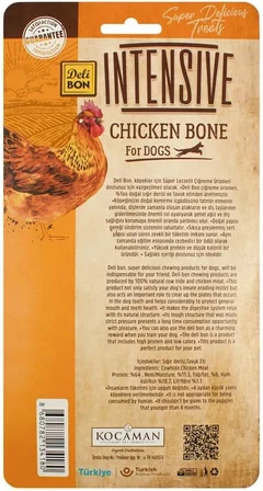 Deli Bon Intensive Chicken Tavuklu Köpek Çiğneme Kemiği 4 x 7cm