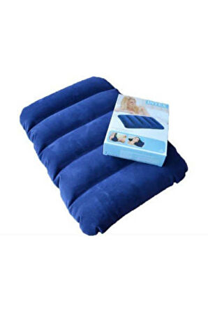 Şişme Yastık Kadife Kaplı Şişme Minder 43x28x9cm-