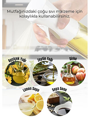 Püskürtmeli Sprey Yağdanlık