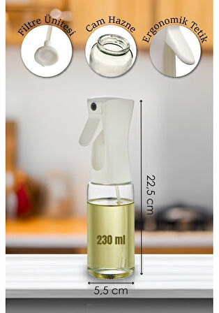 Püskürtmeli Sprey Yağdanlık