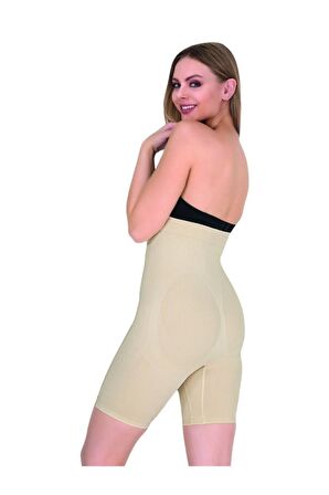 Kadın Ten Rengi Agraflı Korse