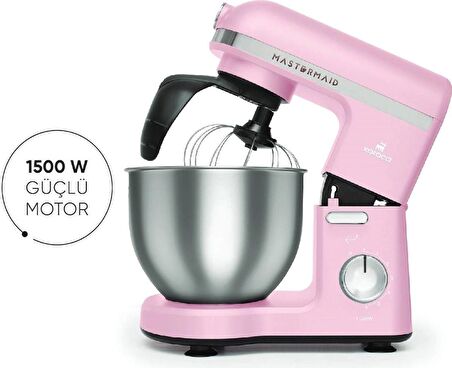 Karaca Mastermaid Chef Pro Çift Kollu Mutfak Şefi 1500 W Pink