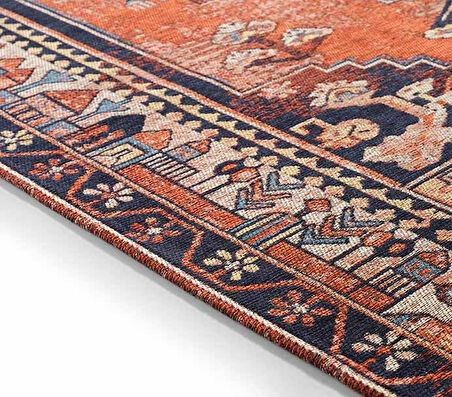 GÜMÜŞSUYU DECO ANATOLİA 15917 HALI KİREMİT