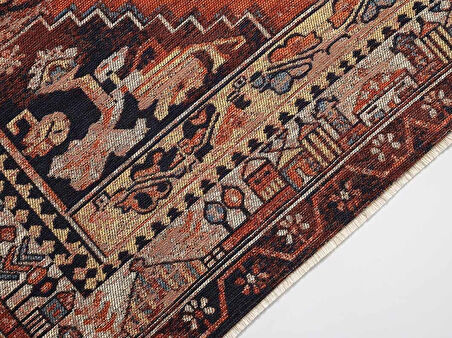 GÜMÜŞSUYU DECO ANATOLİA 15917 HALI KİREMİT