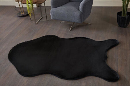 GÜMÜŞSUYU DECO SOFT 15314 POST HALI SİYAH