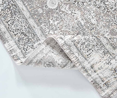 GÜMÜŞSUYU İPEKZADE100 11380 HALI GRİ