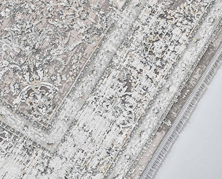 GÜMÜŞSUYU İPEKZADE100 11380 HALI GRİ