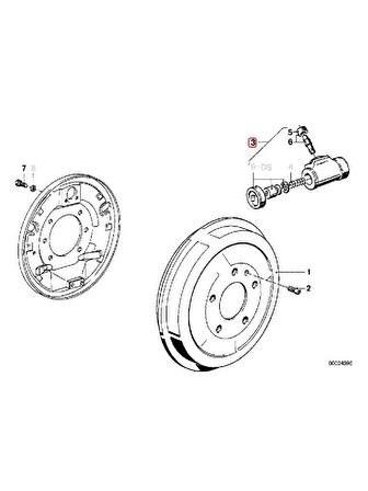 BMW E23 E24 E28 VE E30 FEBİ ŞANZUMAN TAKOZU OEM NO 23711175939