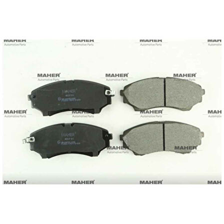 FREN BALATA B-2500 06= BT-50 4X4 / RANGER 06= 4X4 ÖN