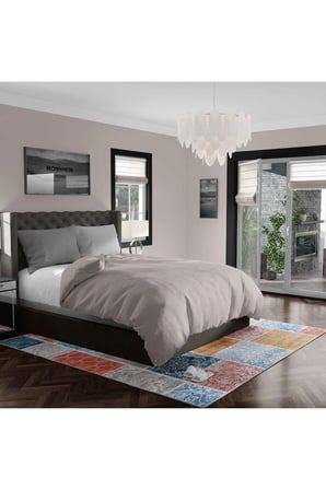Kaymaz Taban Yıkanabilir Halı – Mutfak, Salon, Yatak Odası için Modern Dijital Baskı Halı (SLNHALI36