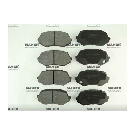 FREN BALATA CANTER 711 TAKIM (8 ADET) ÖN