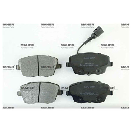 FREN BALATA POLO 01-12 / FABIA 99-07 / FABIA II 06-15 / ROOMSTER 06= FİŞLİ ÖN