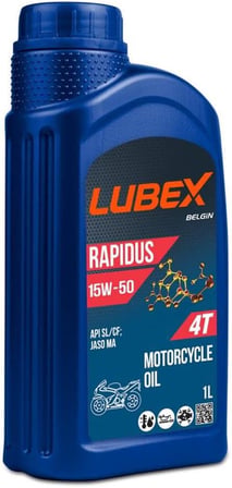 Rapidus 15W/50 1 Lt - 4 Zamanlı Motosiklet Yağı