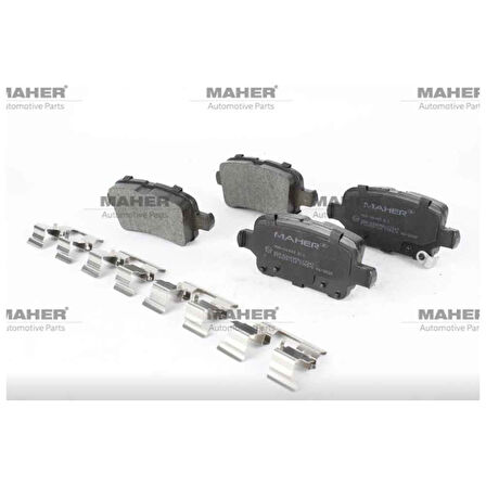 FREN BALATA ASTRA K 15= / INSIGNIA B 17= (15-16 JANT) ARKA