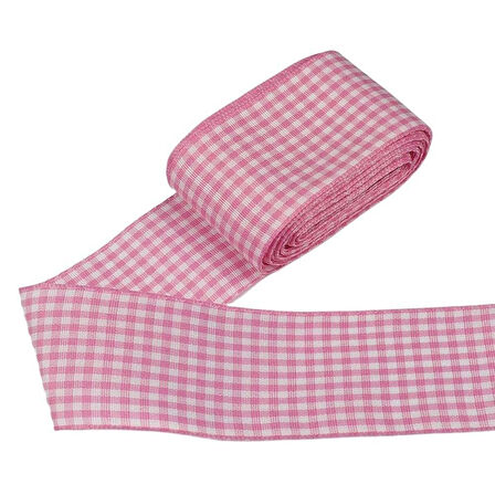 5 Metre Ekose kurdele Dama desen ( 4 cm genişlik ) Yılbaşı Kurdele, Süsleme Dekoratif Hediye Paketi