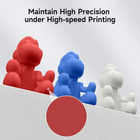 Resmi 3D yazıcı filamenti, Hyper PLA yüksek hızlı filament, 1,75 mm 3D baskı filamenti, yüksek hızlı baskı için, ölçü hassasiyeti +/-0,02 mm, 1 kg/makara - siyah