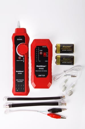 WH682 Kablo Bulucu Kablo Test Cihazı BiliBili Wire Tracker Çantalı