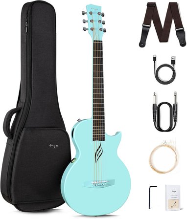NOVA GO SP1 BL Mavi Renk Elektro Akustik Gitar