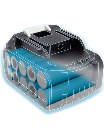 Forces Power Tilki Kuyruğu 88Vf 5 Ah Şarjlı Yedek Batarya LI-ION LITHIUM  IOM 5.0Ah 5000mAh