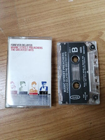 MANICS STREET PREACHERS - FOREVER DELAYED- 2002 SONY  MÜZİK  TÜRKİYE BASIM   *KASET*