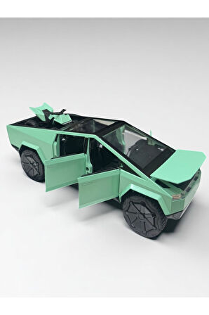 Sesli Işıklı Çek Bırak Model Açılabilir Kapılar Full Fonksiyon Metal Kasa 23 cm Araba