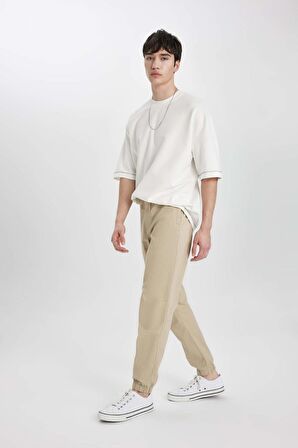 DeFacto Regular Jogger Gabardin Pantolon B6148AX24SPBG732