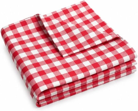 Busstier Pötikare Masa Örtüsü 150x150 cm Kolay Temizlenir Leke Tutmaz Çabuk Kuruyan Dekoratif Mutfak Yemek Masası Örtüsü Piknik Bahçe Balkon Kamp Kullanımına Uygun