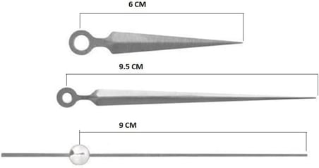 EXİZTİCARET Saat Mekanizması,Quartz Akar Saat Mekanizması 22 mm ve Seti (Akrep - Yelkovan - Saniye) Askılı exizNM336