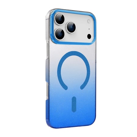 Apple iPhone 17 Pro Glossy Magsafe Kapak - Mavi