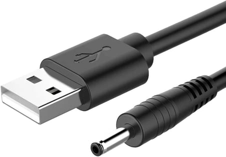 USB DC 3.5 V şarj kablosu değiştirme için Foreo Luna/Luna 2/Mini/Mini 2/Go/Luxe yüz temizleyici USB şarj kablosu 100 CM