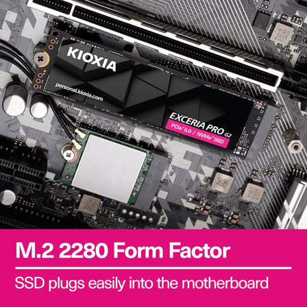 PCIe M2 1TB Exceria Pro G2 NVMe GEN5 14400/12700 MB/sn SSD (LVE10Z1T02G8)