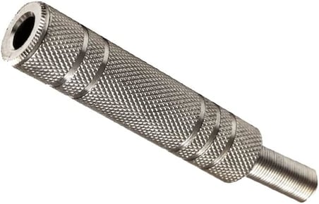 LUNATİC 7059 METAL 6.3 MM STEREO GİTAR JACK UZATMA (7059 Gümüş)