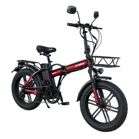 ARNİCA BATAVUS Kalın Teker Katlanır Elektrikli Bisiklet