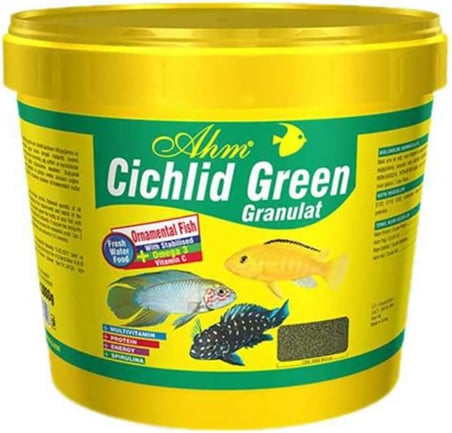 Cichlid green granulat 250 ml Balık Yemi