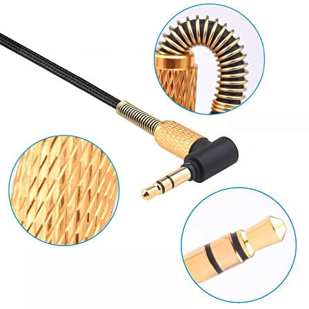 Schulzz AKG K240 Q701 K702 K141 K171 K181 K271 Uyumlu Yedek Ses Kablosu Mikrofon
