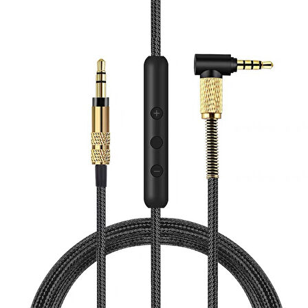 Schulzz Sony XB950 Skullcandy Hesh 2 3 Jabra Move Uyumlu Yedek Ses Kablosu Mikrofon