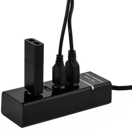 4 Port USB 3.0 Çoklayıcı Hub - Tüm Cihazlarla Uyumlu Splitter zr248
