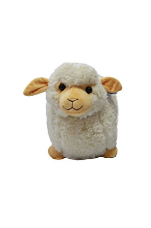 Halley Oyuncak Peluş Kuzu 40 Cm Oyuncak Peluş Koyun Peluş Kuzu