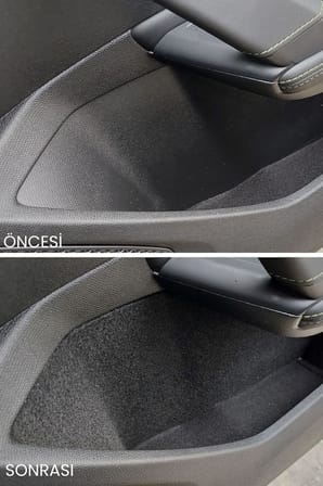 Peugeot 408 Konfor Seti̇ Eşya Saklama Cepleri İçin Hazır Kumaş Kaplama Ses Giderici İzolasyon Amaçlı Set