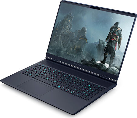 Dell Alienware 16X Aurora Core Ultra 7 255HX Aı 32GB 1tb SSD 8GB/RTX5060 Gddr7 115W 16" Wqxga 240Hz 500 Nits  Windows 11 Pro Taşınabilir Bilgisayar ZAC16251P11+ZETTAÇANTA