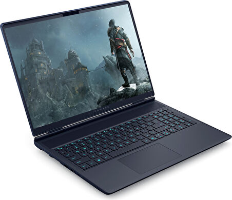 Dell Alienware 16X Aurora Core Ultra 7 255HX Aı 80GB 1tb+1tb SSD 8GB/RTX5060 Gddr7 115W 16" Wqxga 240Hz 500 Nits  Windows 11 Pro Taşınabilir Bilgisayar ZAC16251P36+ZETTAÇANTA