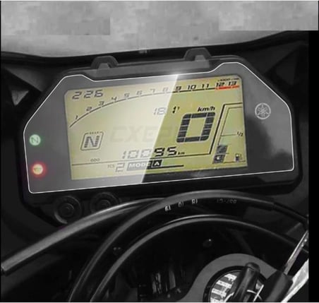 Yamaha Yzf R25 ile uyumlu 2019 2020 2021 2022 2023 2024 2025 Gösterge Panel 9h Nano Ekran Koruyucu